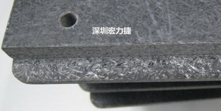 可加工性的合成石，可以用CNC洗出想要的形狀與機構(gòu)，可以媲美鋁合金