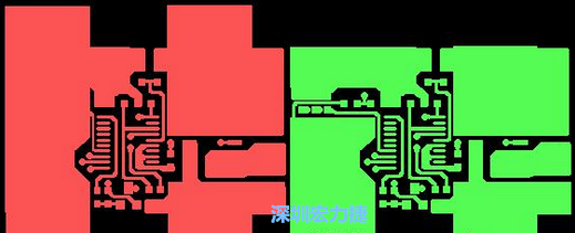 此操作可使文件中大部分的焊盤輸出后仍為焊盤，不會成為線性焊盤，并且不會產(chǎn)生像下圖一樣的短路情況