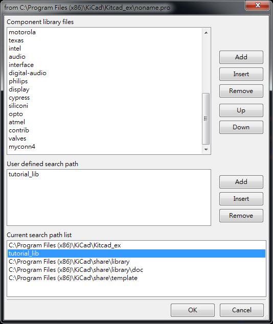 上下兩個視窗都Add 你的library ，在library browser 就可以找到你的library