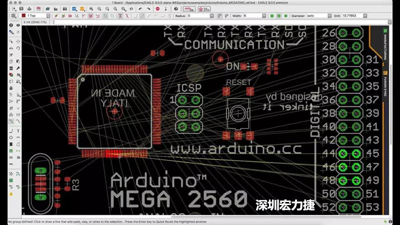 CadSoft EAGLE是一款專業(yè)的印刷電路板(PCB)設(shè)計軟件，低成本、便于使用、功能強(qiáng)大。